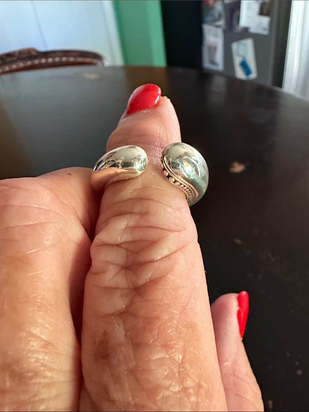 Brighton- nwt - Dome Open Band Ring in Silver